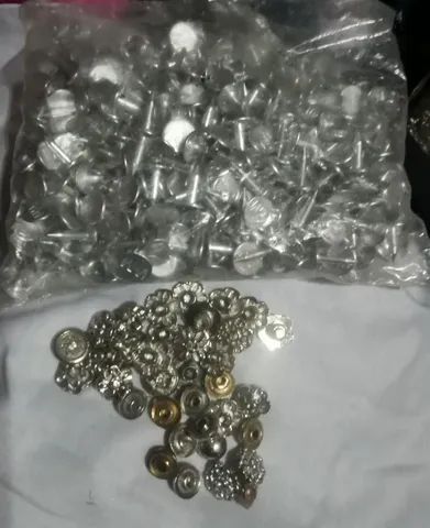 Rebite com prego para calça jeans 100uni