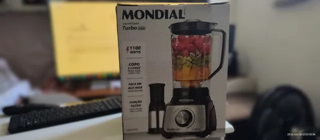 Liquidificador Turbo Inox Mondial L-1200ri 1200w 220v