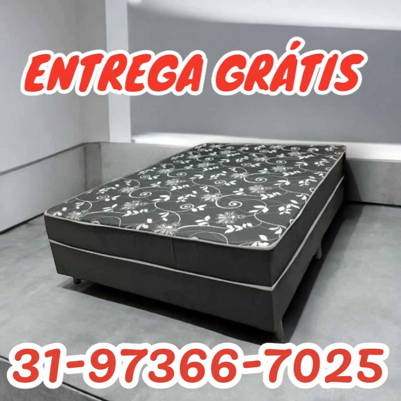 Cama Box Casal Molas Ensacadas / Entrega Grátis 