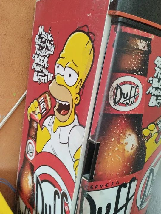 Geladeira Cervejeira Duff Beer - Simpsons PRECISA TROCAR MOTOR - Foto 4