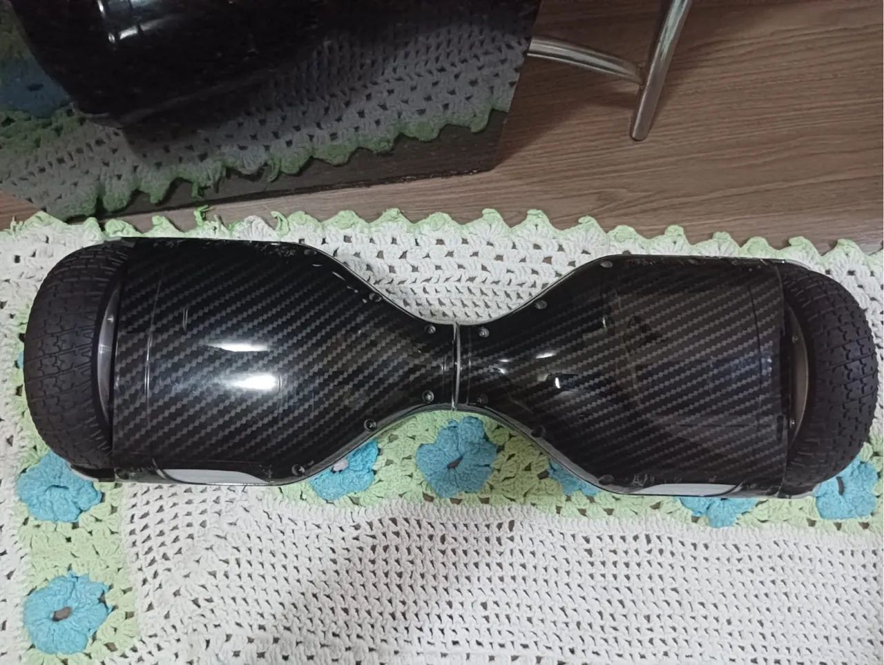 Hoverboard Two Dogs Balance Wheel Carbono - Foto 3