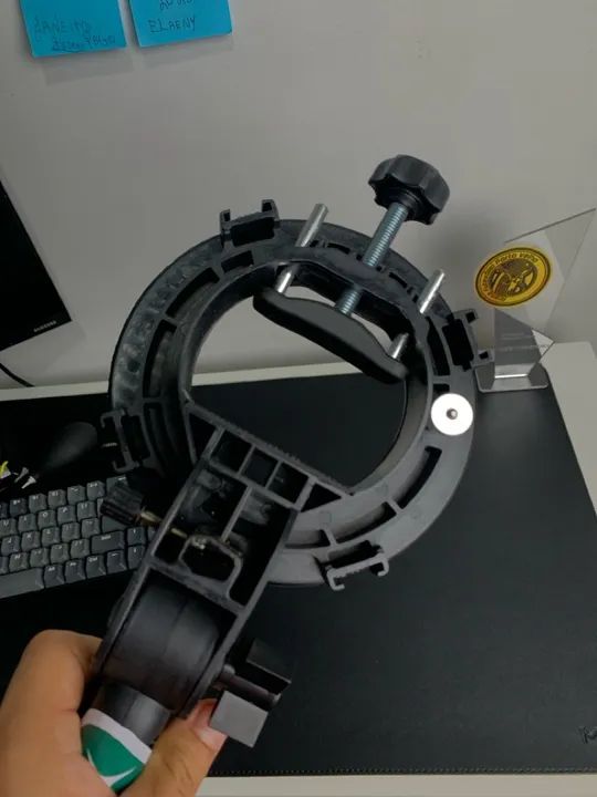 Suporte para flash e softbox  - Foto 4