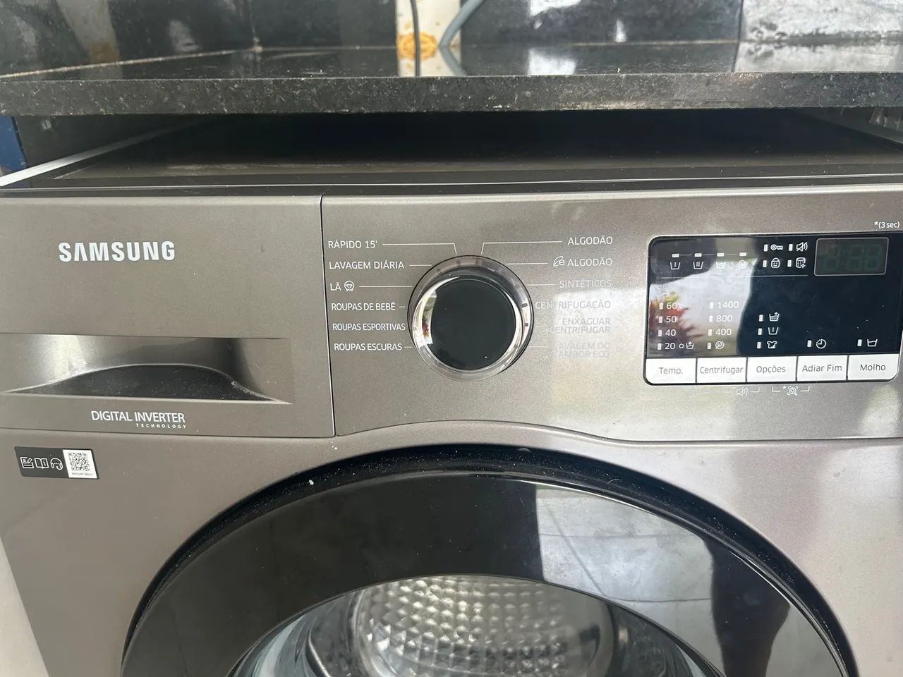 Placa de controle de máquina de lavar Samsung 12kg Digital Inverter - Foto 4