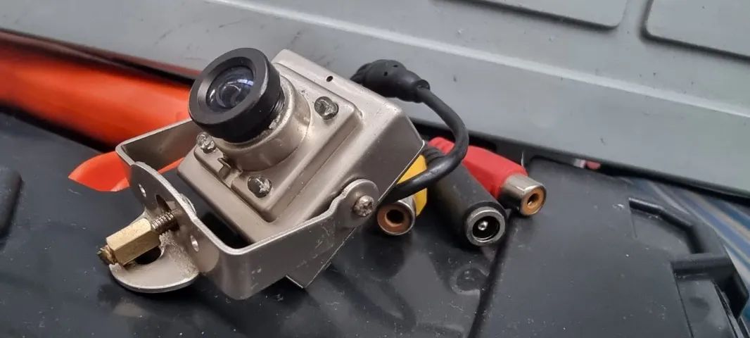 Mini Camera Segurança Colorida Audio Gravaçao Discreta + Suporte  - Foto 6