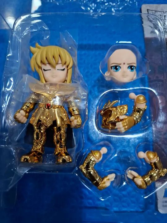 Cloth Myth Cavaleiros Zodiacos Bandai Toei Miniatura Chibi Toy