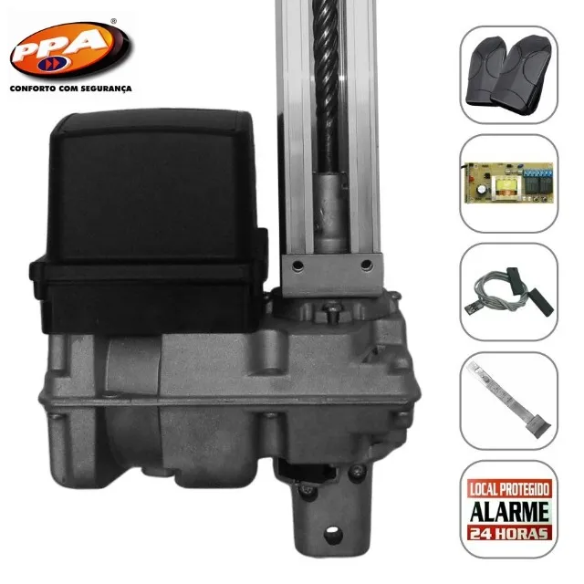 Motor de Portão Basculante Rápido PPA BV Home SP 1/4 HP - 8 Segundos