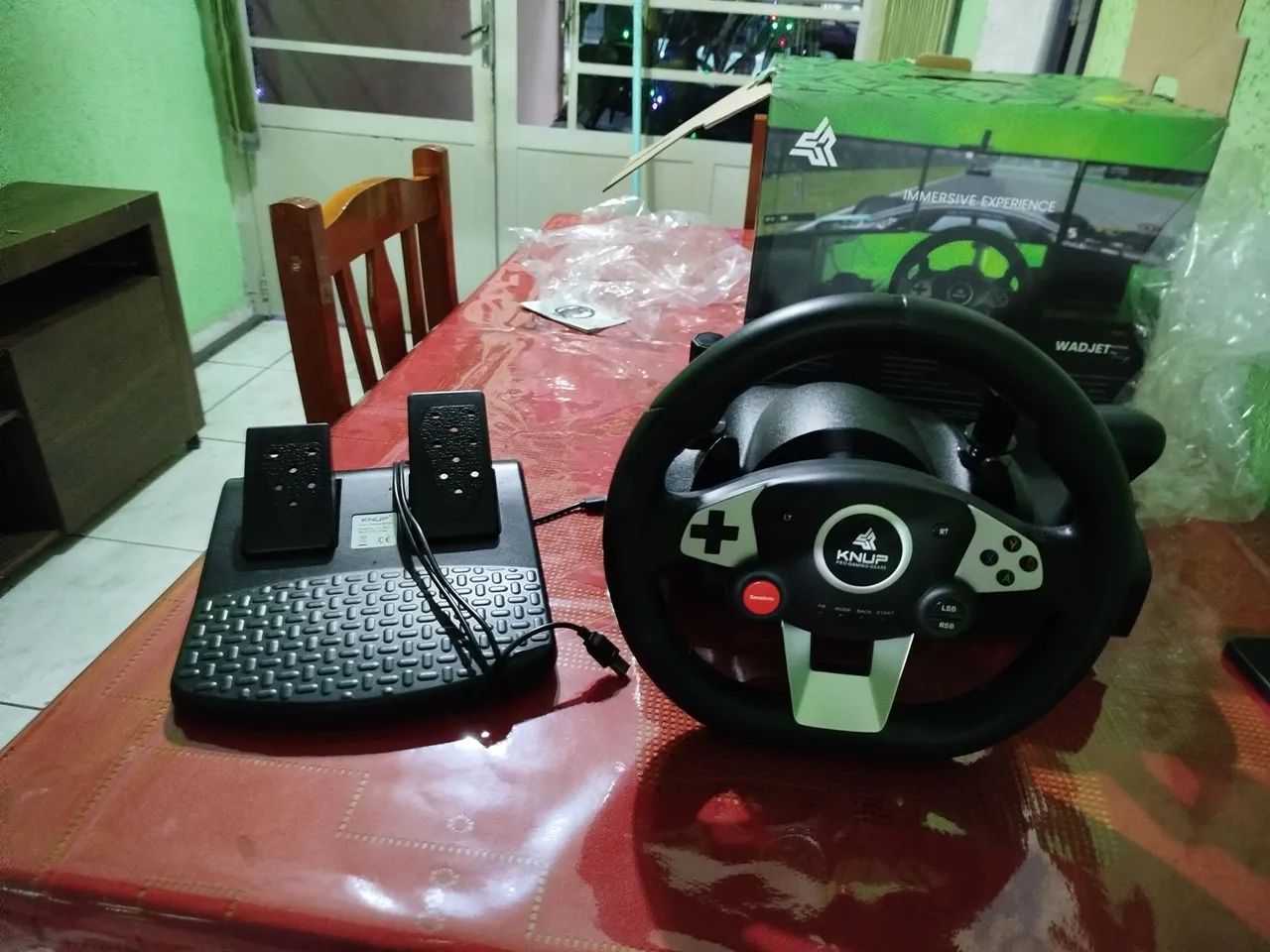 Volante para Consoles KNUP - Gamer - Foto 6