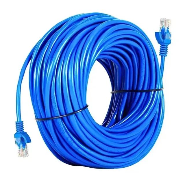 Cabo Rede Cat6 15m Internet Giga Lan Rj45 - Foto 2