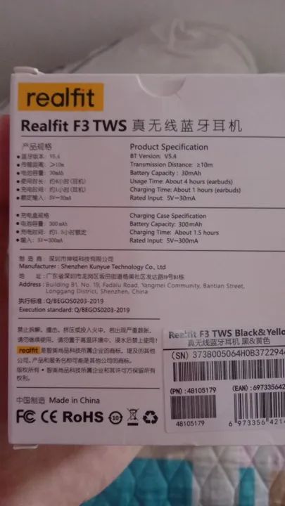 Fone Bluetooth Realfit F3 - Foto 3