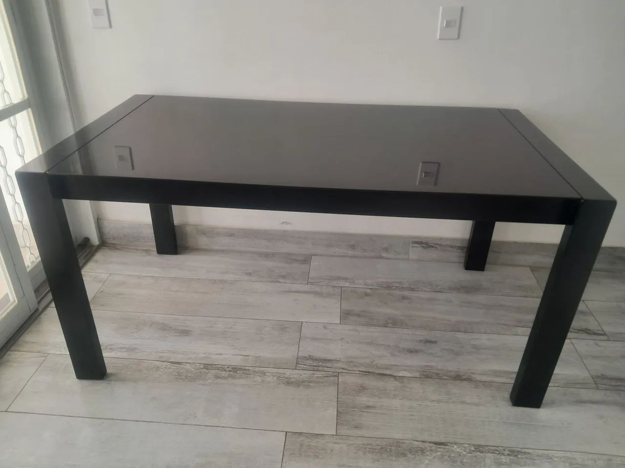 Mesa de Jantar Preta da Sid Lar - Foto 4