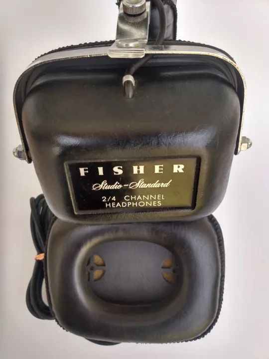 Fone de Ouvido Fisher Japan 1975 Víntage - Foto 4