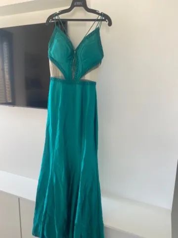 Vestido verde festa - Foto 3