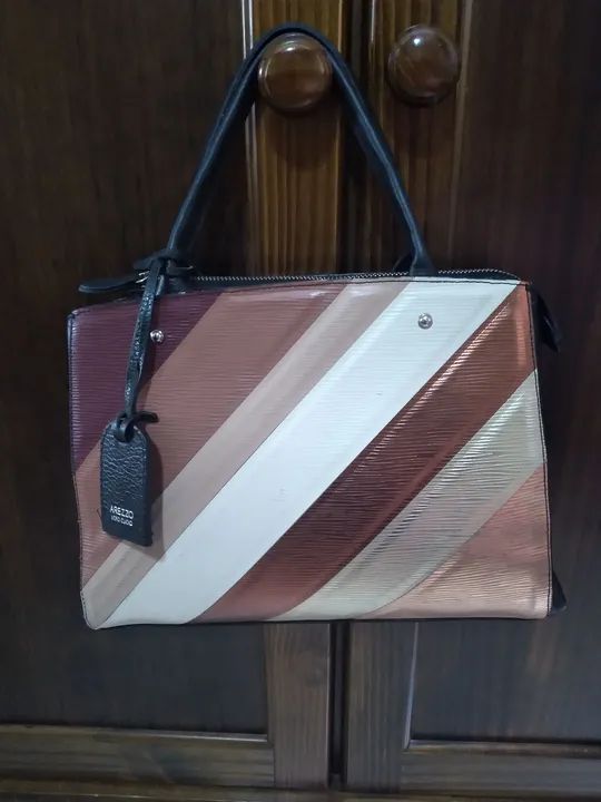 Bolsa Arezzo -  Vero Cuoio - Colorida - Foto 2