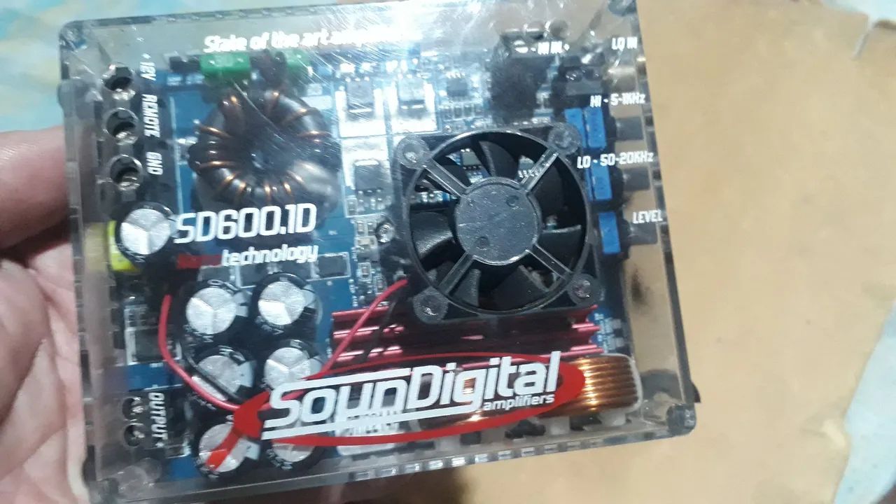 Módulo Soundigital SD-600.1D 1ohms novinho.  - Foto 3