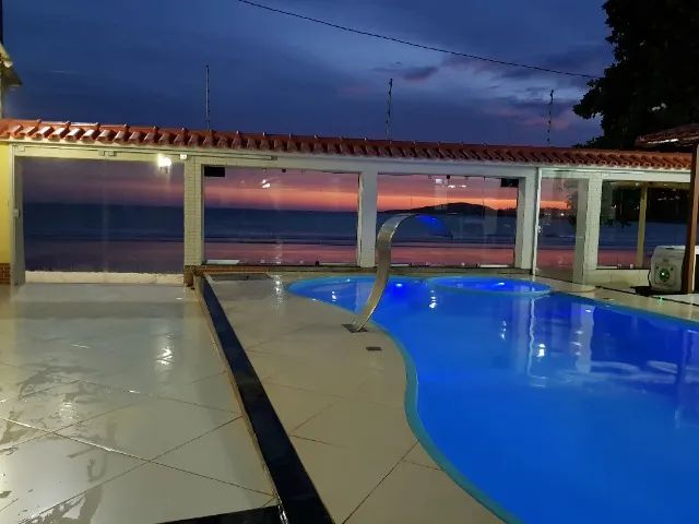 Alugo casa com piscina pé na areia em Guarapari ES frente pro mar em Santa Monica - Foto 3