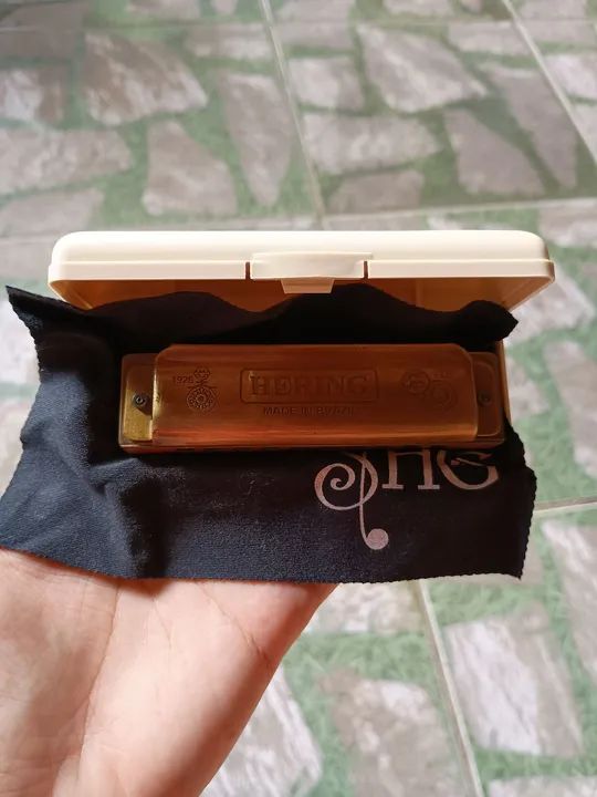 Gaita Harmônica Hering Vintage Harp 1923 - Foto 4