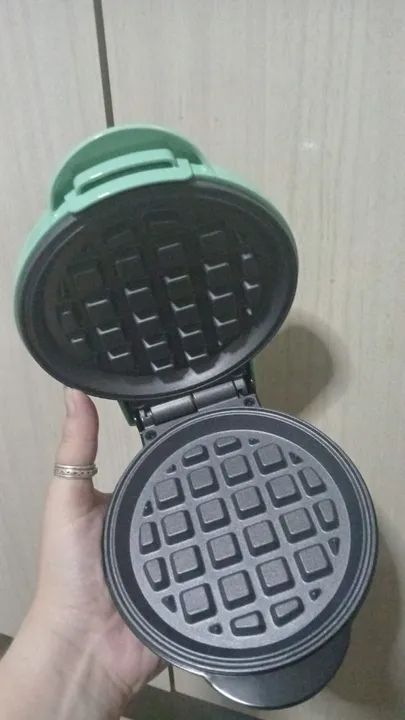 Mini Waffle Maker MyMini - Novo - Foto 2