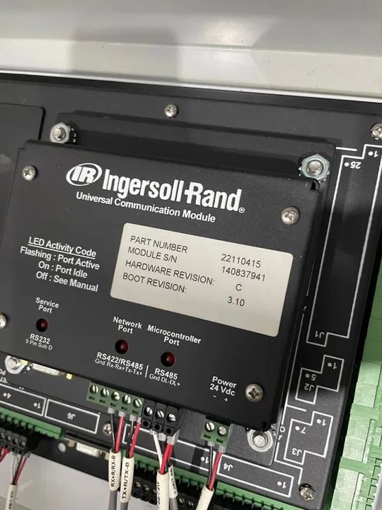 Quadro de Comando Completo Ingersoll Rand 22110415 + Fonte TDK 24V - Novo - Foto 2