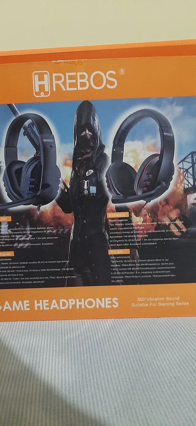 Headset gamer HREBOS HS - 801 - Foto 2