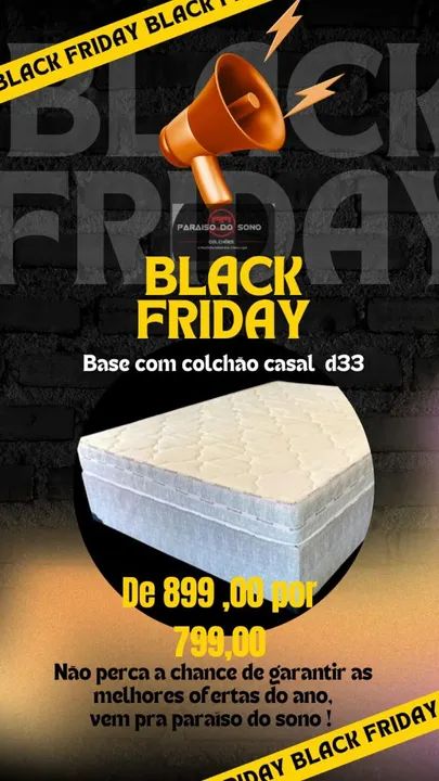 Cama casal promoção 