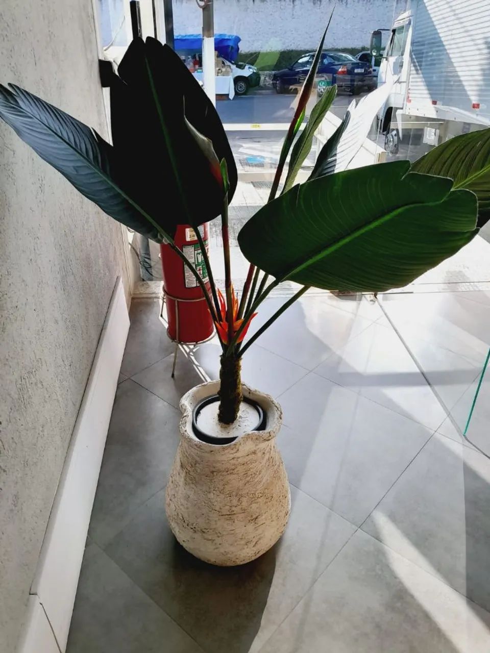 Árvore Planta Strelitza Artificial  - Foto 4