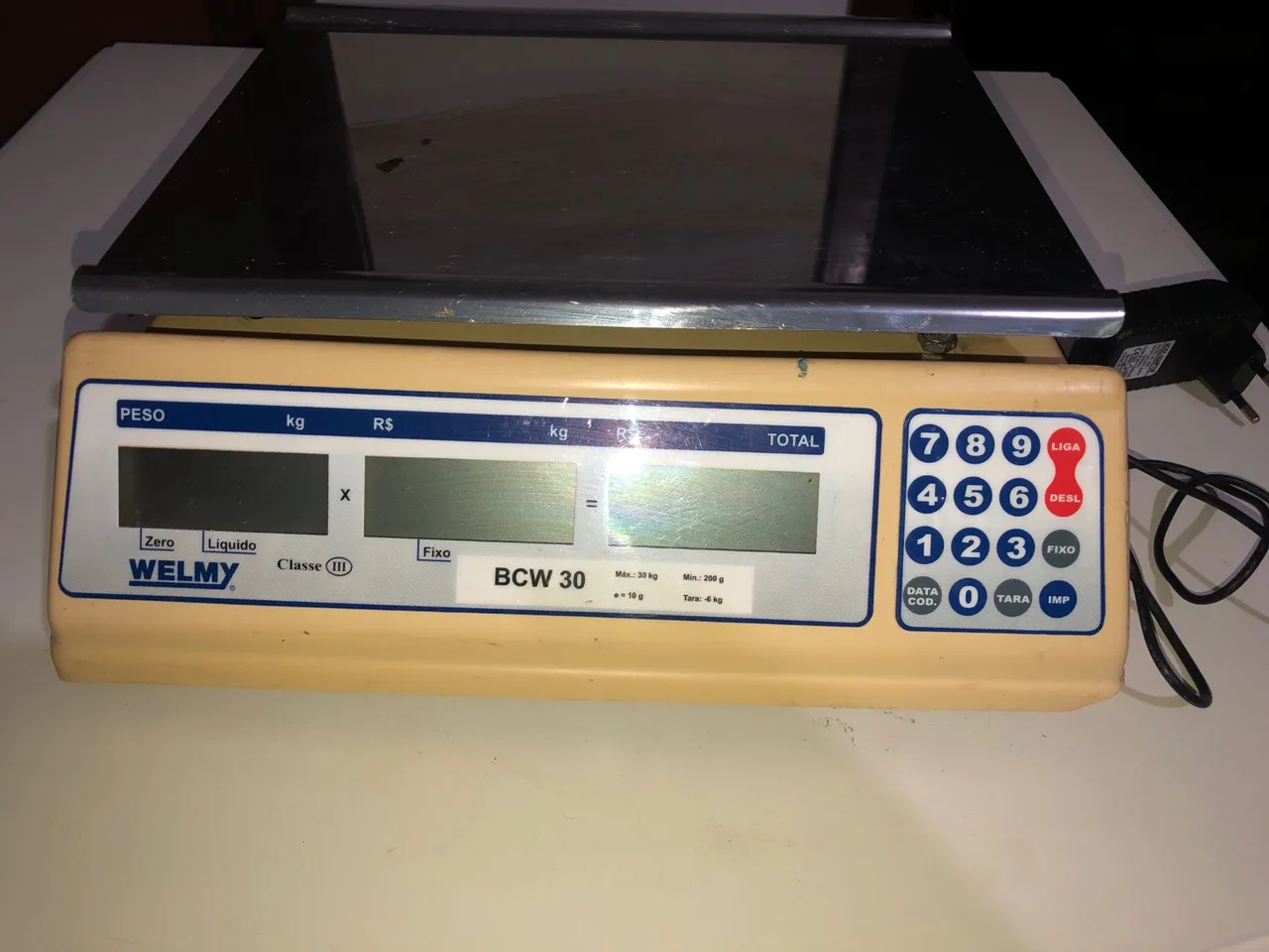Balança Comercial Digital WELMY BCW 30