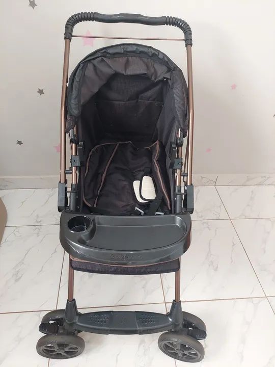 Carrinho bebê conforto + base carro - Foto 4