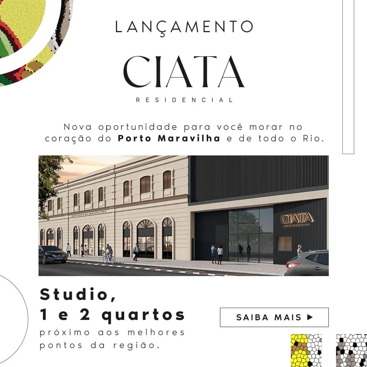 STUDIOS MODERNOS OU 1 QUARTO CONFORTÁVEL PARA MORAR NO PARQUE DO PORTO PORTO MARAVILHA RJ - Foto 4
