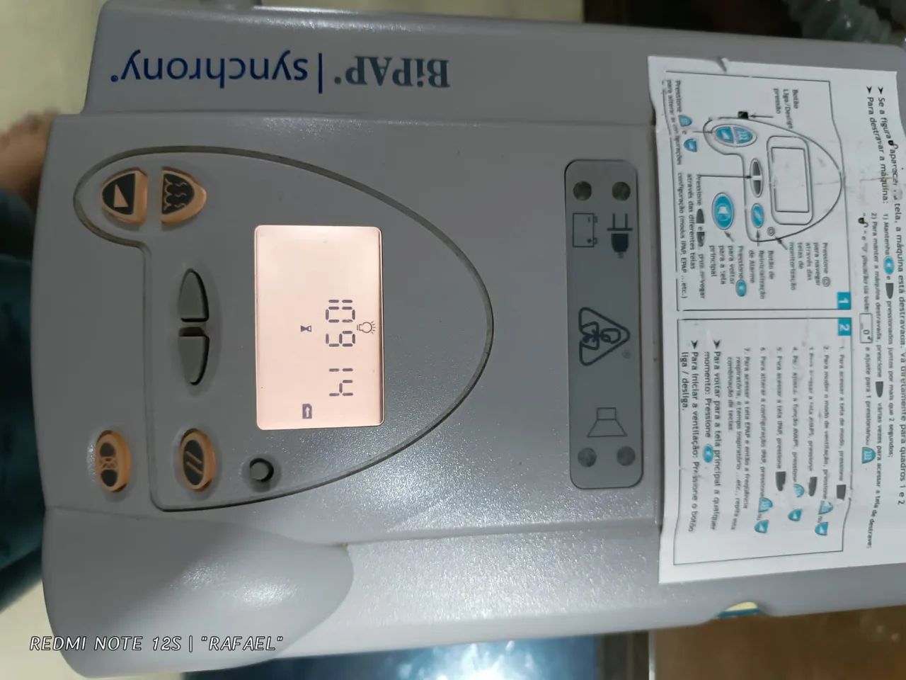 BiPAP | synchrony - Equipamento Respiratório