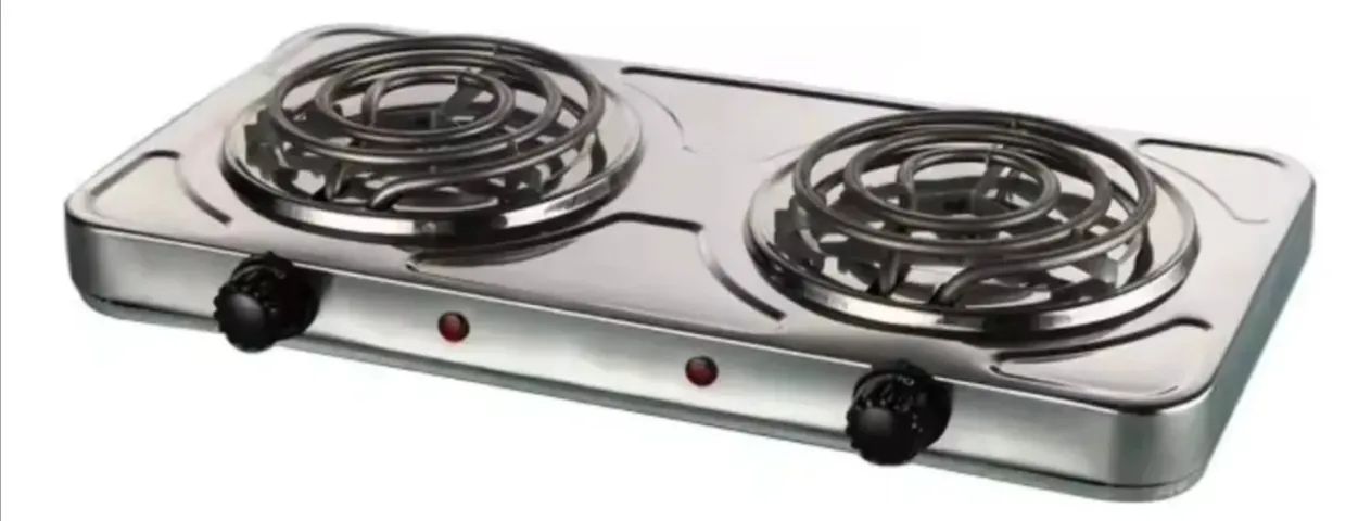 Fogão Cooktop Elétrica 2 Bocas 110v Prata Novo/Garantia - Foto 3