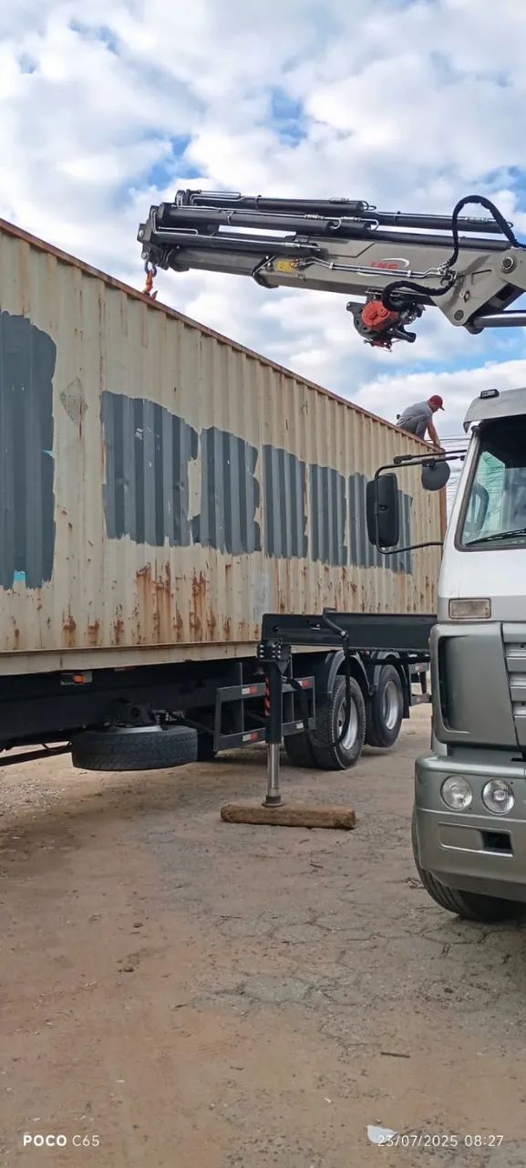 Container Usado 12m 40 pés - Com Frete e Munck para Curitiba - leia o anúncio. - Foto 6