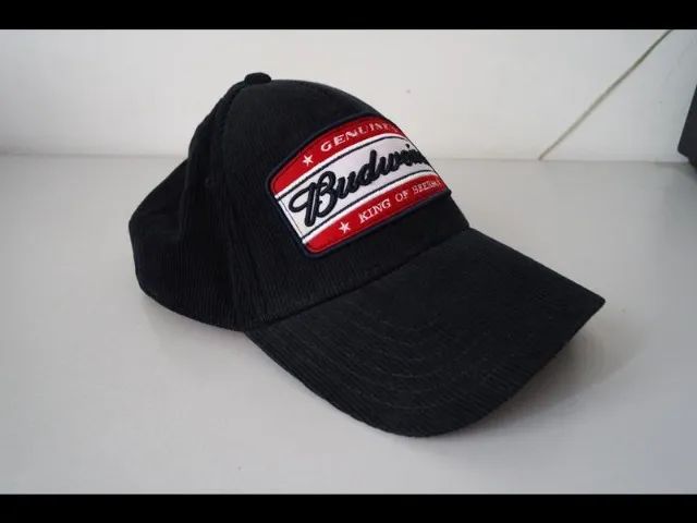 Boné Marca Budweiser - Original. Cor Azul - Fechamento Traseiro Ajustável- Importado! - Foto 5