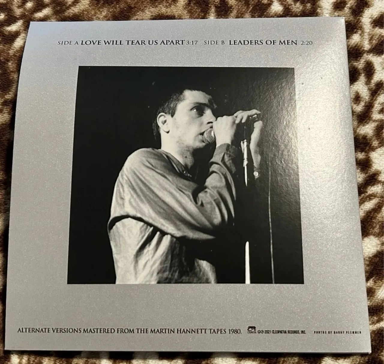 Disco de vinil joy division 7 pol - Foto 2