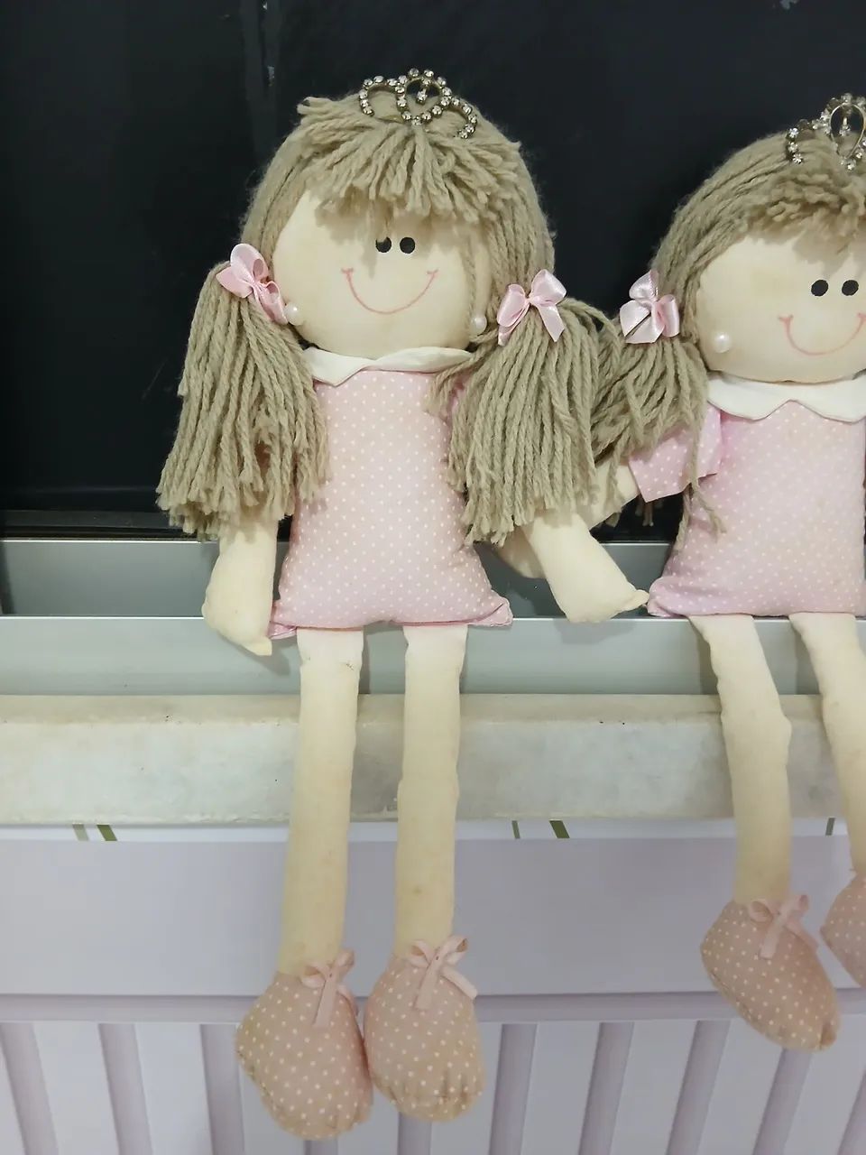 Trio de bonecas de pano - Foto 2