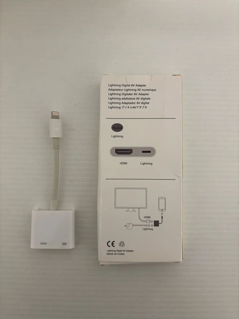 Adaptador Lightning HDMI AV Digital impecável  - Foto 2