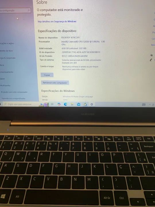 Notebook Samsung - Tela 15.6 - Processador Intel - Foto 3