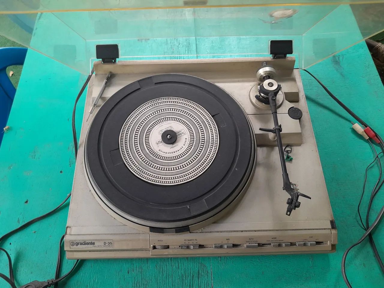 Gradiente D-35 - toca-discos vintage - Foto 3