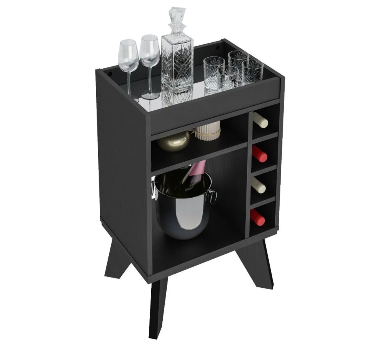 Promoção Mesa Bar Preta - 11/09