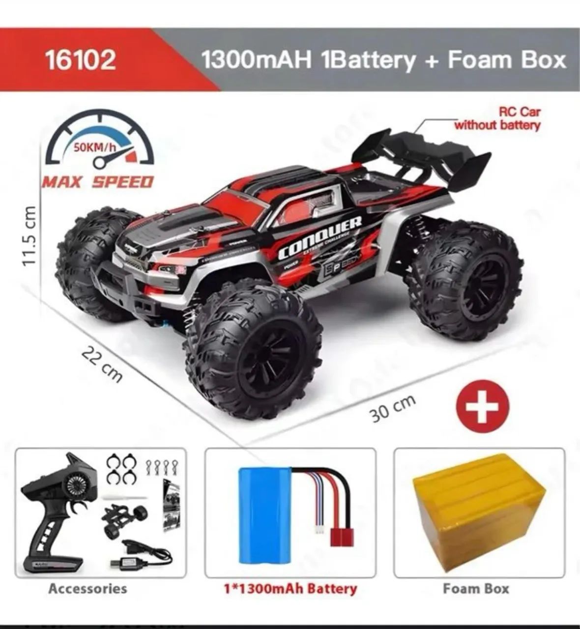 Carro de Controle Remoto Off-Road 16102
