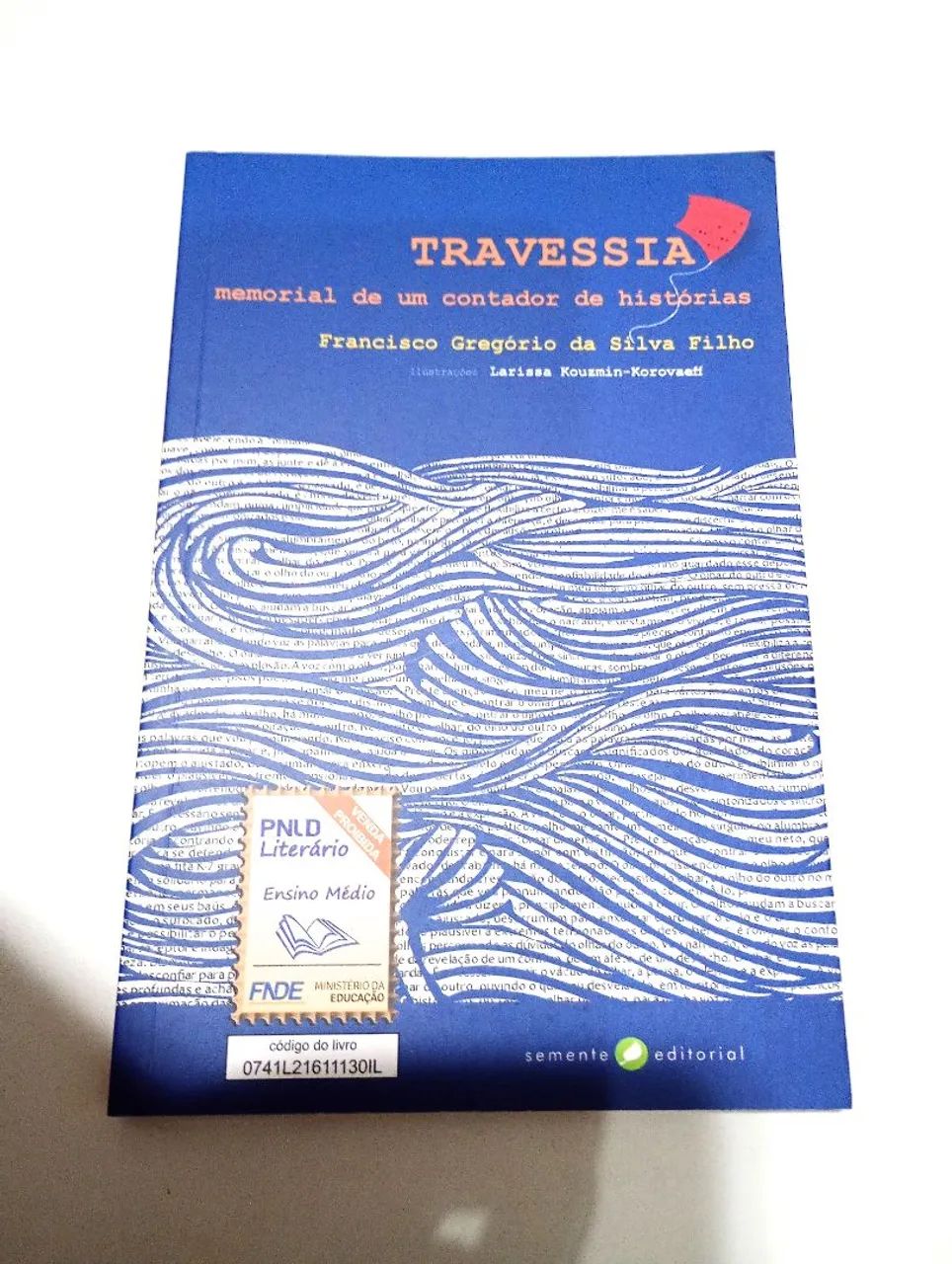 Livro Travessia - Memorial de um Contador de Histórias