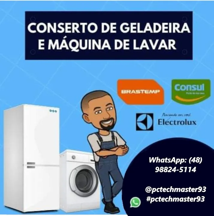 PC Tech Master - Assistência Técnica e Refrigeração Geladeira / Refrigerador