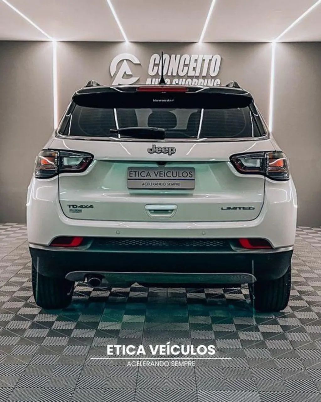 Jeep COMPASS LIMITED TD 350 2.0 4x4 Die. Aut. - Foto 4
