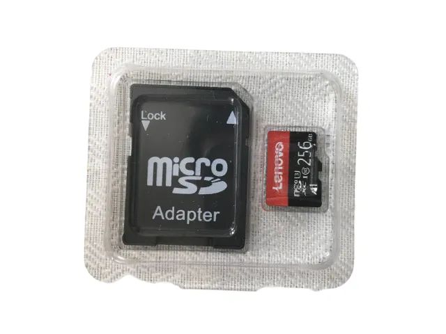cartão de memória 256gb lenovo