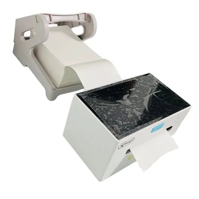 Suporte para Etiquetas térmicas Compatível Com Rolo ou Resma 100x150 mm - Cor Cinza - Foto 3