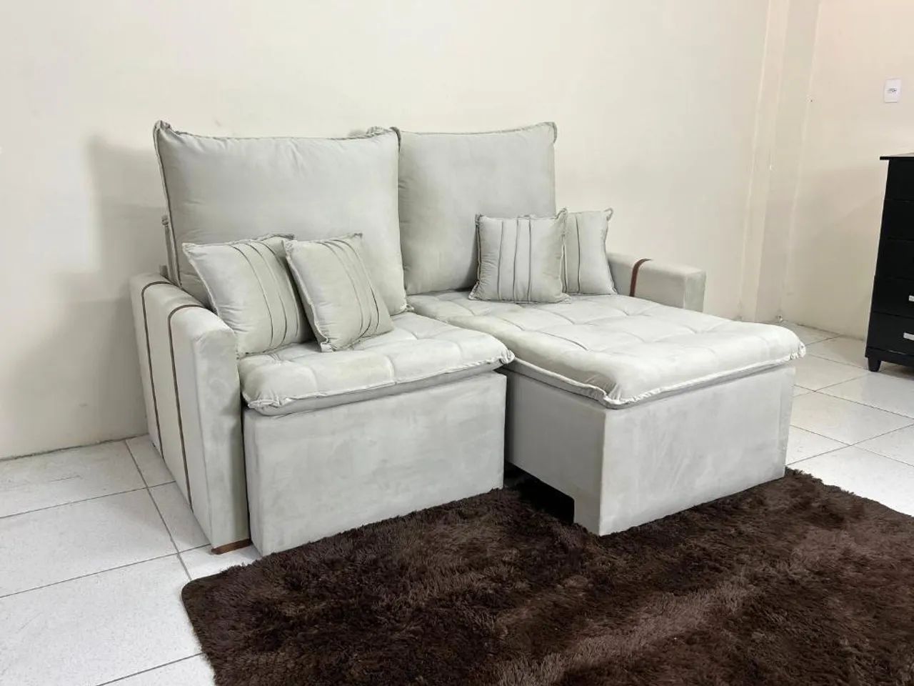 Sofá de Canto com Chaise 1,80m !! L8827