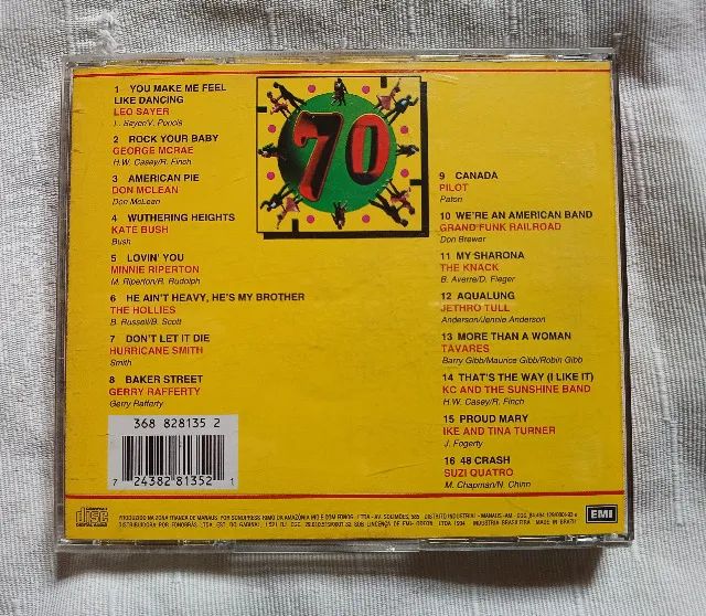 Cd Back To The 70's - Pilot / Tavares / The Knack... Excelente Estado - Foto 3