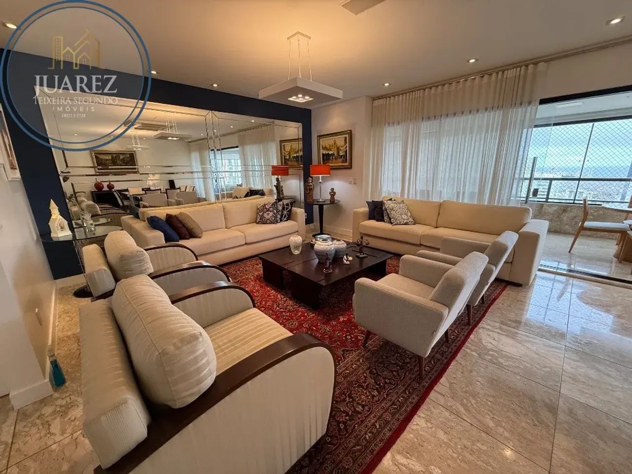 APARTAMENTO FINAMENTE DECORADO 4 SUÍTES NO RESERVA ALBALONGA ANDAR ALTÍSSIMO OPORTUNIDADE! - Foto 3