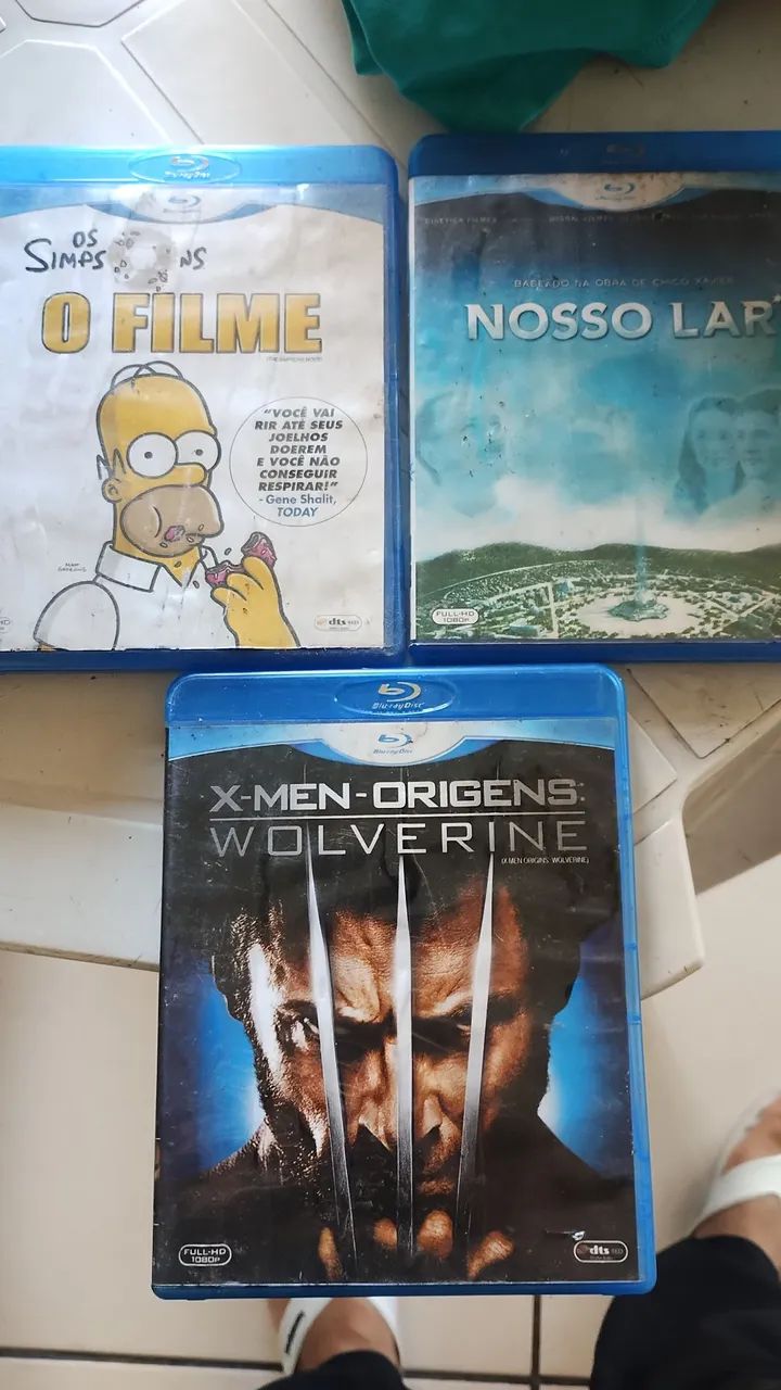 Kit 3 blu-rays