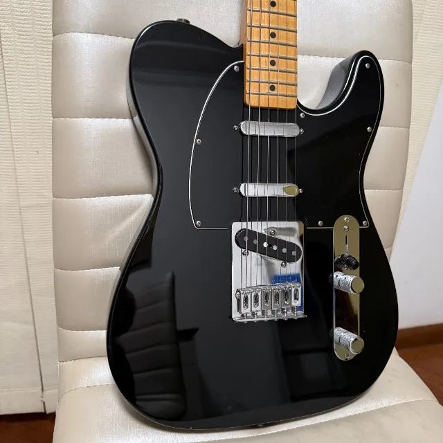Guitarra Fender Deluxe Blackout Telecaster - Serie Top