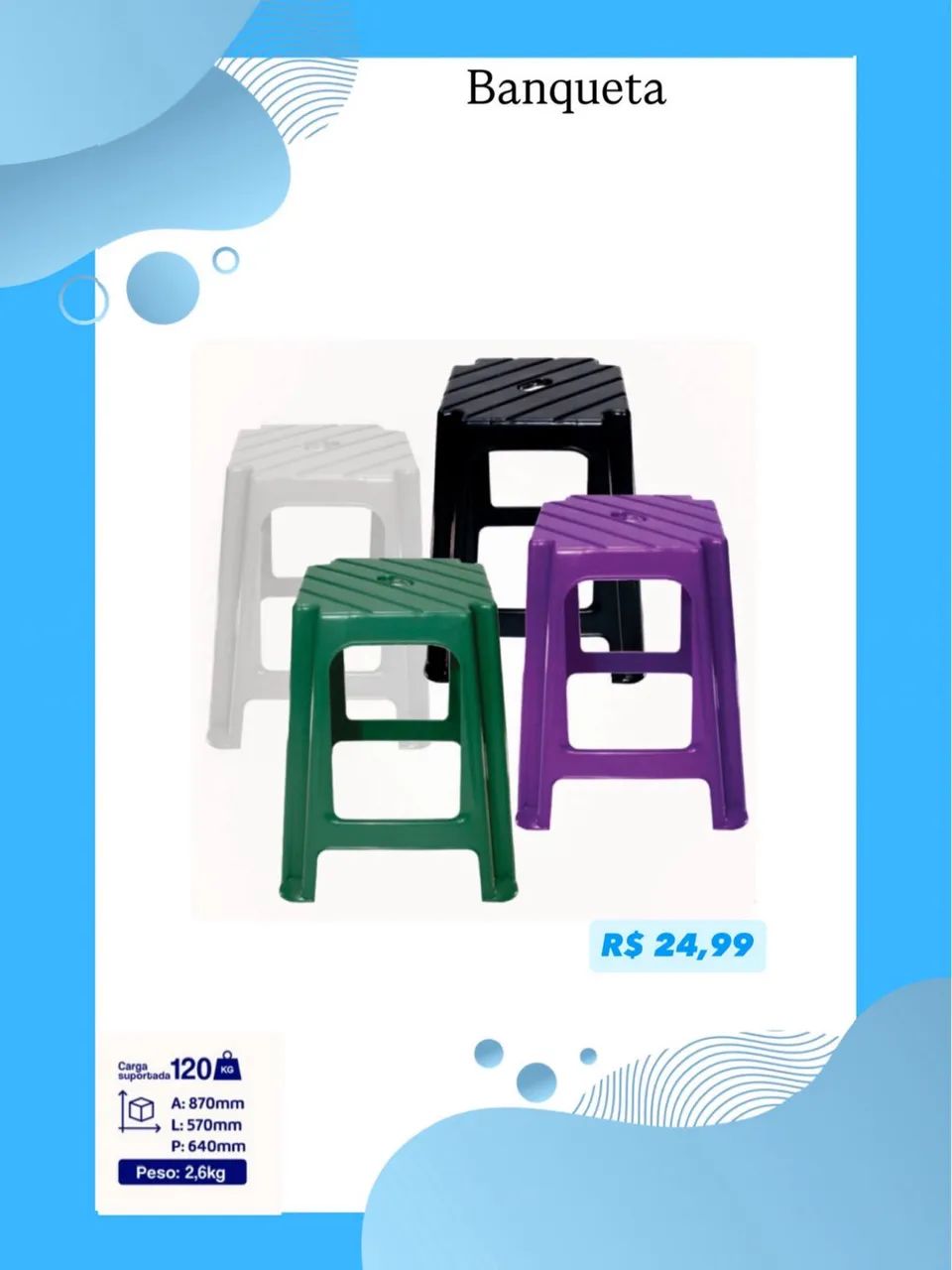 Banquetas (Banquinho) 